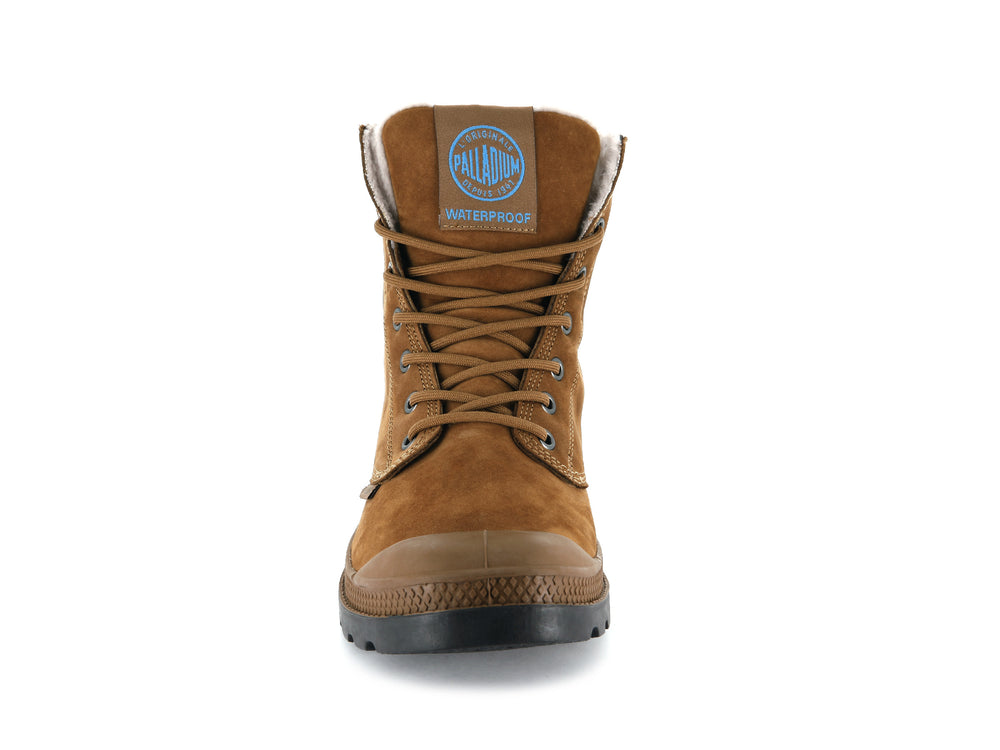 Botas Palladium PAMPA SPORT CUFF WPS Hombre Chocolate | Costa Rica-56481